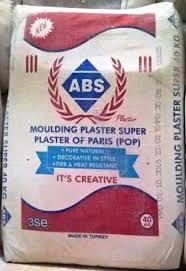 ABS POP Cement – Smooth White Plaster for Ceilings & Wall Finishing.