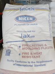Nicen POP Cement – Smooth White Plaster for Ceilings & Wall Finishing.