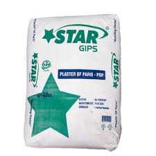 Star Gips POP Cement – Smooth White Plaster for Ceilings & Wall Finishing.