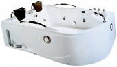 Double Jacuzzi Bathtub for Couples with Full Massage Features