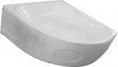 Space-Saving Corner Bathtub – Modern Triangular Design