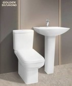 Golden Diamond Executive Water Closet Set