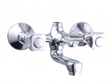 Heavy Duty Bathroom Shower Mixer – Hot & Cold Water Control Tap