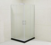 90cm x 90cm Glass Shower Enclosure – Frameless Bathroom Cubicle (No Base)