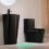 Amery Quipo Luxury WC Set Big (Black)