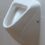 Compact Manual Ceramic Urinal Bowl for Small Bathrooms