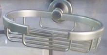 Wall-Mounted Aluminum Soap Dish – Rust-Free Bathroom Soap Holder