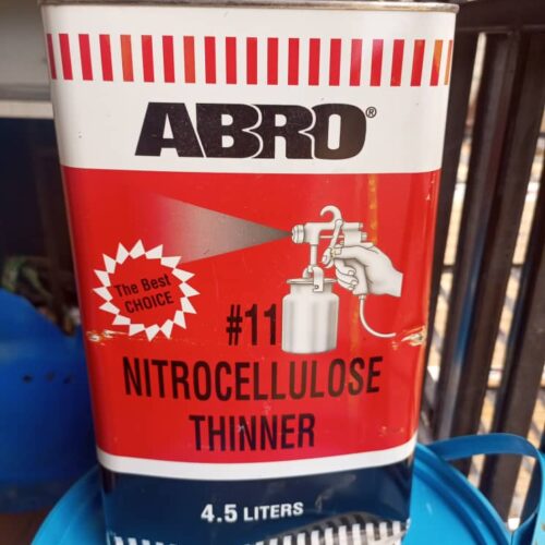 Abro Nitrocellulose Thinner – 4.5 Litres (Pack of 4)