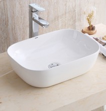 Ceramic Hand Wash Basin with Mounted Tap for Quick Use