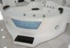 Bente Massage Jacuzzi Tub with Glass Front & Step Access