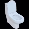 1pc Vintage Style Elongated Comfort-Height Toilet Seat Cover – Quiet Close – Thickened PP Material – Universal Fit – Non-Slip